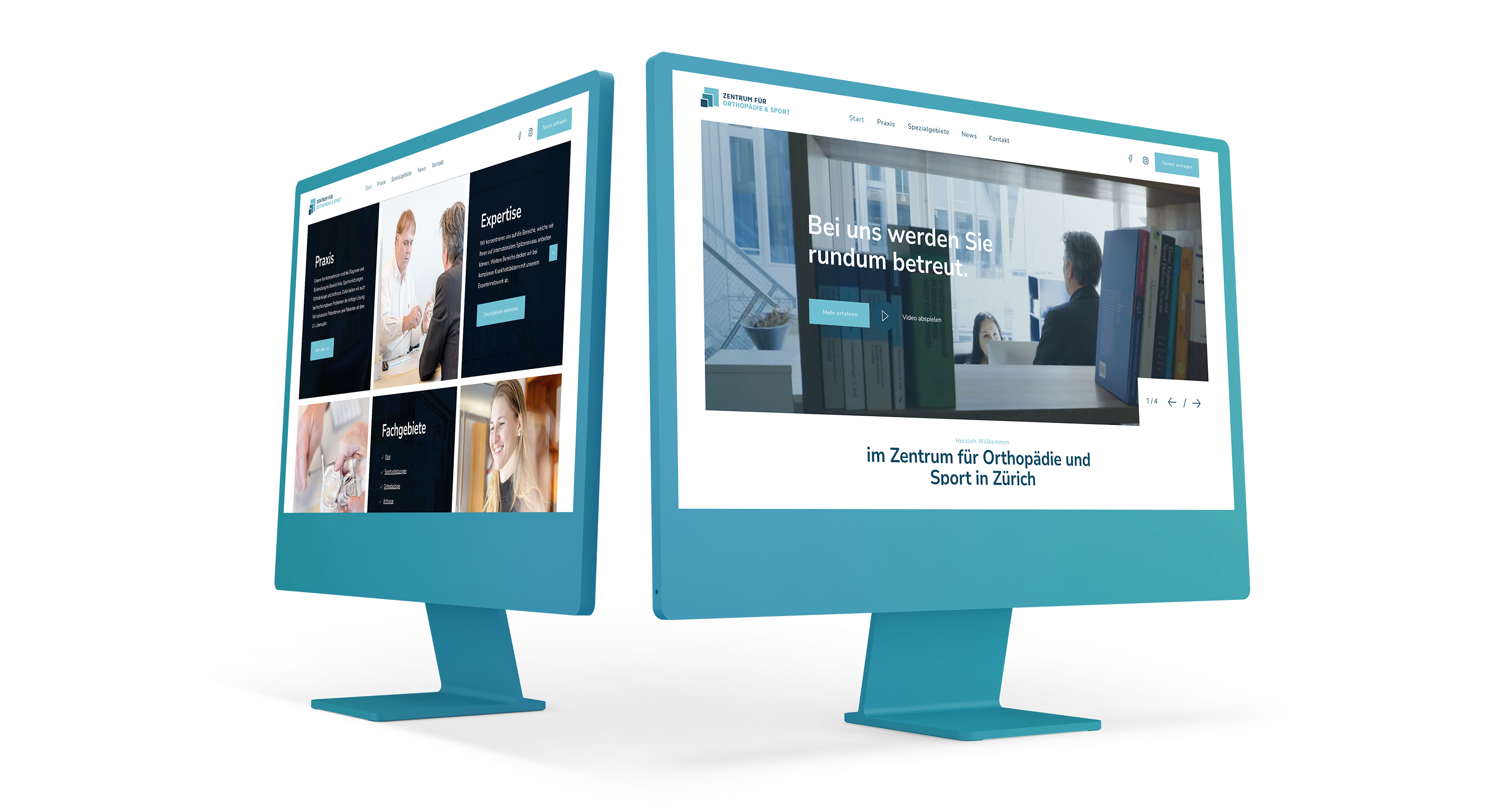 Zentrum Orthopadie und Sport Web